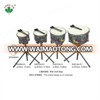 2019 New Product High Quality Orff Percussion/Musical Instruments Animal Design plastic head mini wood bongo